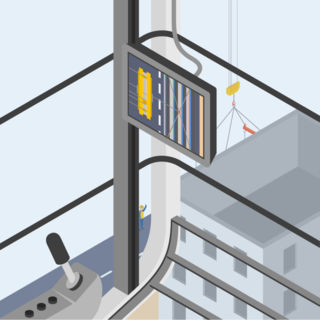 S15437 - Sécuriser les opérations de grutage grâce à une caméra installée sur le chariot d'une grue à tour
