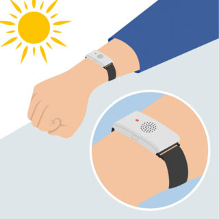 14948 - Un bracelet intelligent pour prévenir les coups de chaleur sur les chantiers