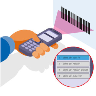 S384 - Gérer outils et matériels grâce à un système de code-barres