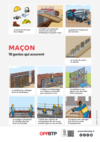 AFFICHE - E0 A 01 13 - Maçon - 10 gestes qui assurent