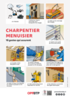 AFFICHE - F2 A 02 13 - Charpentier-menuisier - 10 gestes qui assurent