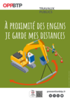 AF56 - AFFICHE - Travaux publics – A proximité des engins, je garde mes distances