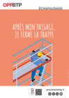 AF18 - AFFICHE - B2A0713 - Sécuriser les accès sur un échafaudage